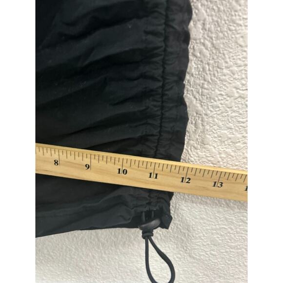 Vintage H&M Parachute Pants Womens Size 10 Black Military Cargo Baggy Y2K Gorp‎ - Picture 9 of 15